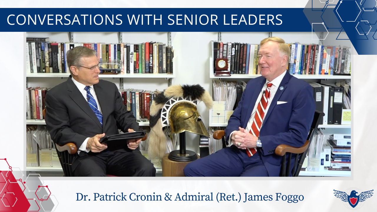 CMIST Conversations with Senior Leaders Cronin and Adm Foggo - recorded video