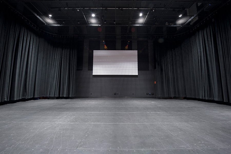 Photo of Studio Theater - view of the projection screen