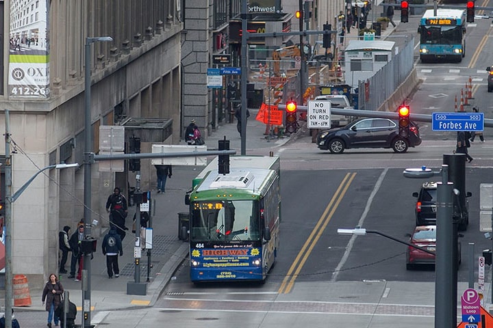 Image of Pittsburgh intersection