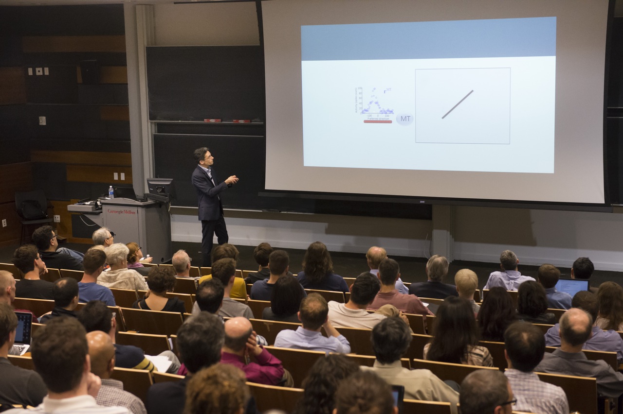The Carnegie Prize Lecture on May 11, 2016 with Alexandre Pouget.