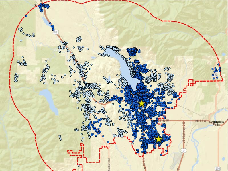 Whitefish Map