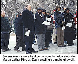 MLK Day celebration on Campus