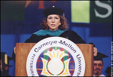 T. Heinz speaks at the 2003 Commencement