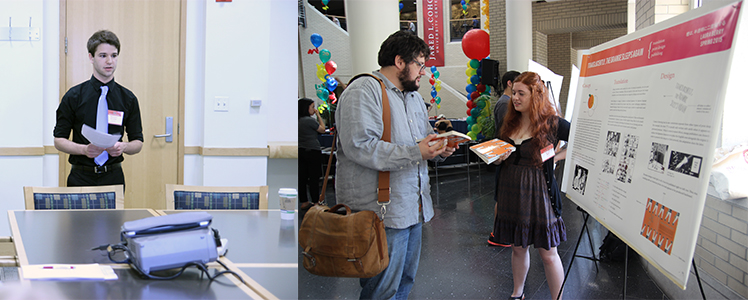 14 English Department Majors Presented at CMU Research Symposium