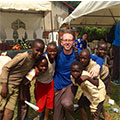 Blake Chasen traveled to Rwanda as part of CMU's Project Rwanda.