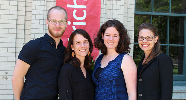 rhetoric students, alumni and faculty members presented at the rhetoric society of america conference