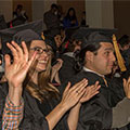 The 2016 English Department Diploma Ceremony took place on May 14 in McConomy Auditorium.