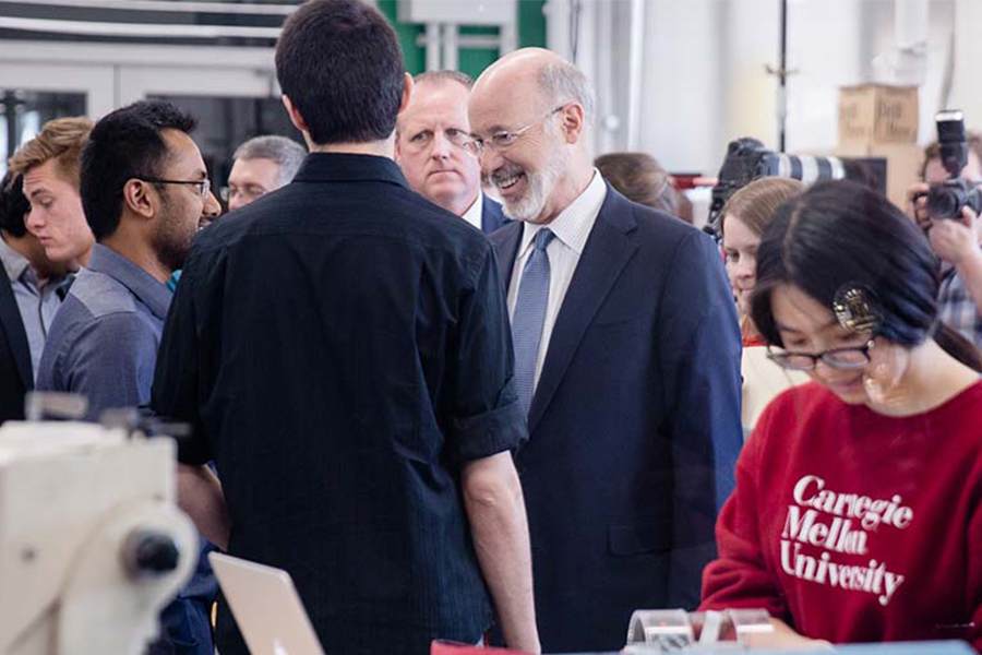 pa governor tom wolf launches a new fellowship in partnership with CMU