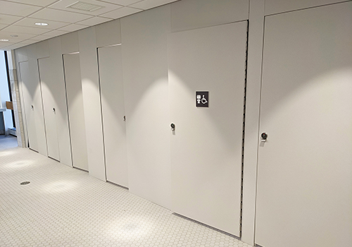 Wean Hall restroom stalls