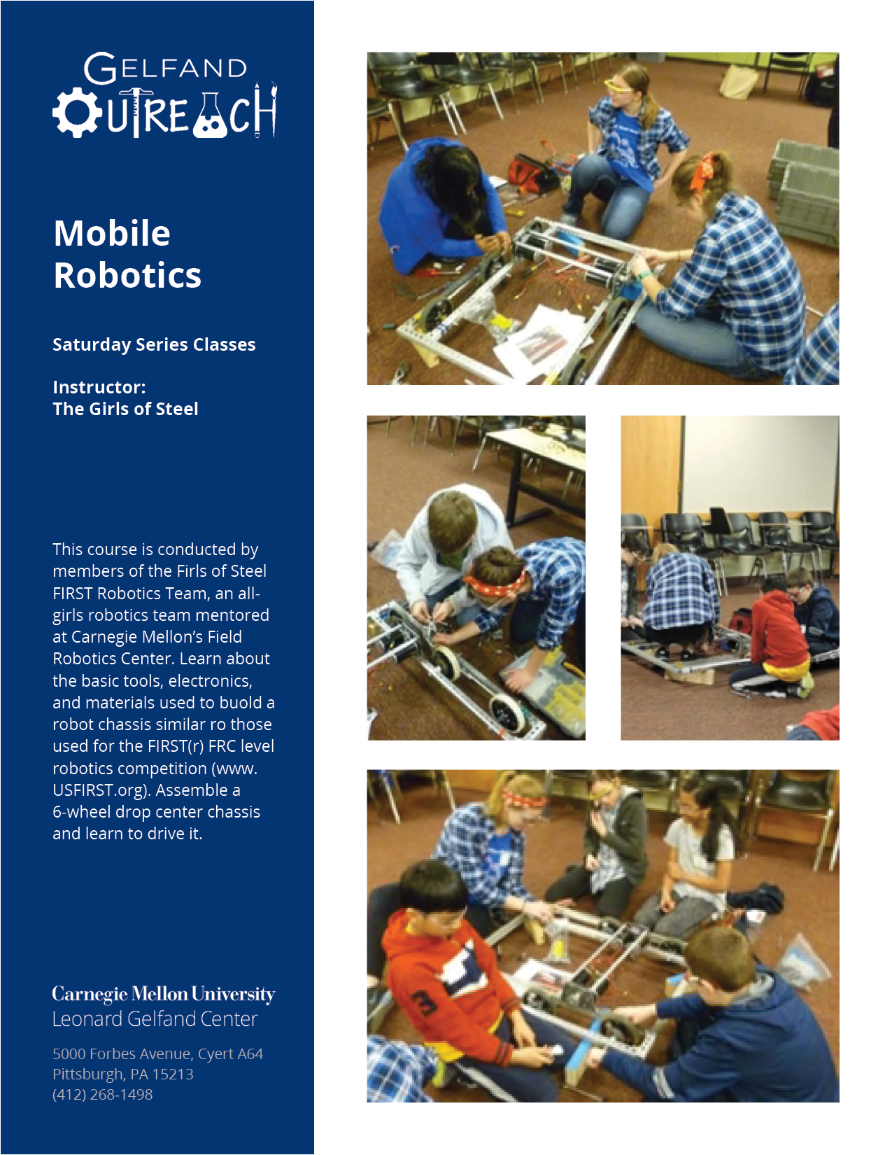 Intro to Mobile Robotics Class