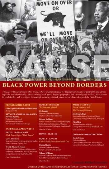 Black Power Conference poster