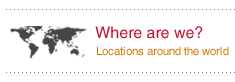 Where are we? Carnegie Mellon University locations around the world.