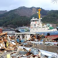 Devastation in Japan