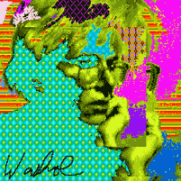 Self-portrait  by Andy Warhol
