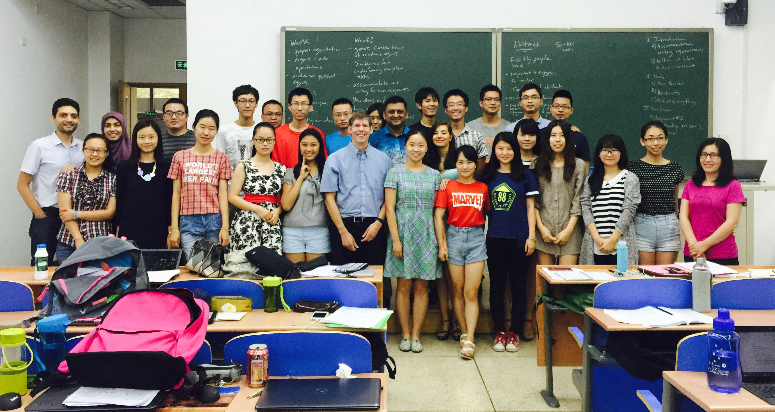 associate professor of english james wynn teaches at leading university in china