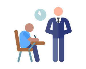 academic testing icon