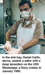 Dr. Carlin operating