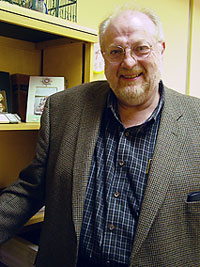 Peter Berget (photo courtesy of the Department of Biological Sciences)