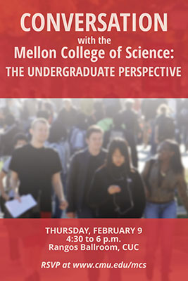 A Conversation with MCS: The Undergraduate Perspective, Feb. 9