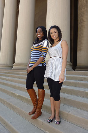 Dahlia Haynes and Elizabeth Ransey