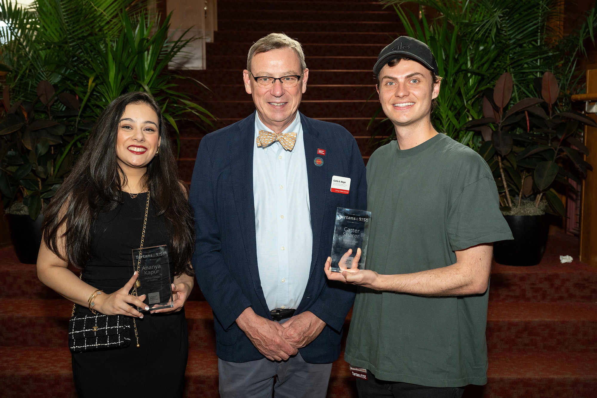 Anyana Kapur, Curtis Meyer and Carter Sharer