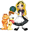 Alice and Garfield