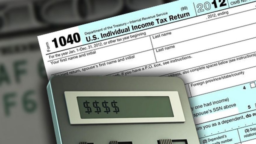 Tax form calculator