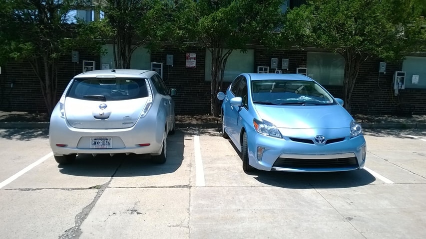 Leaf vs. Prius