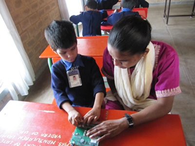 Braille Writing Tutor