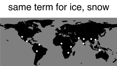 Same Snow Term Map