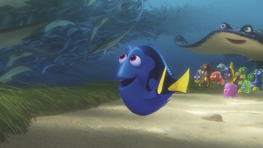 Finding Dory promotional shot