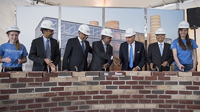 TCS Groundbreaking