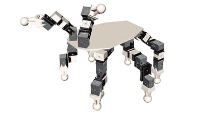 Image of a robot with six legs