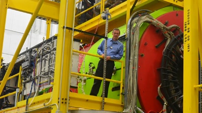 Image of the continuous electron beam accelerator facility
