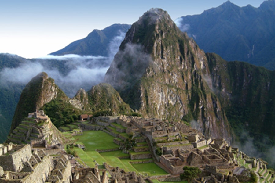 Image of Machu Picchu at dawn