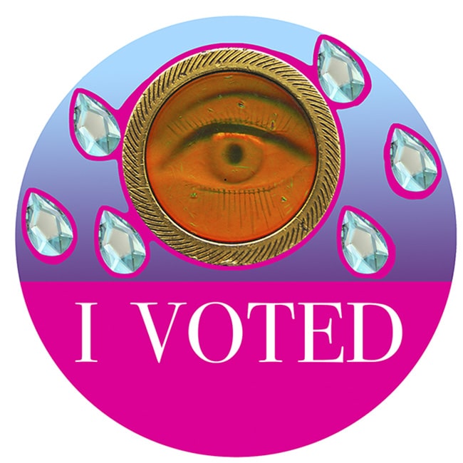 I voted sticker