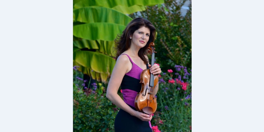 Monique Mead with violin
