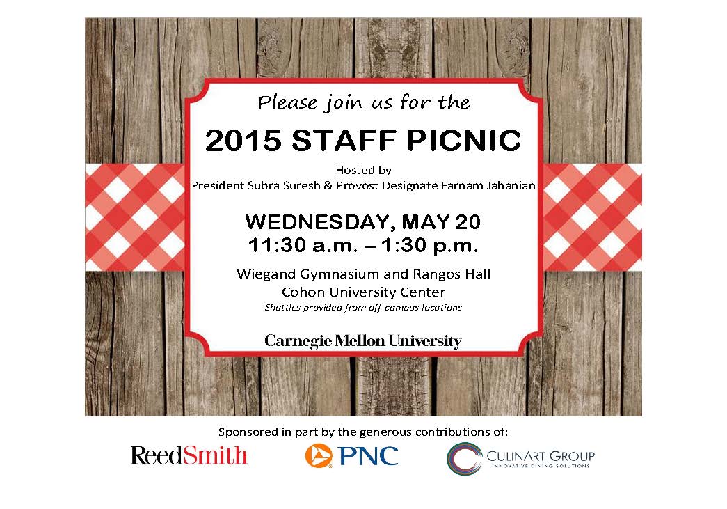 Staff Picnic Invite