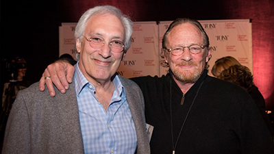 Steven Bochco and Charlie Haid