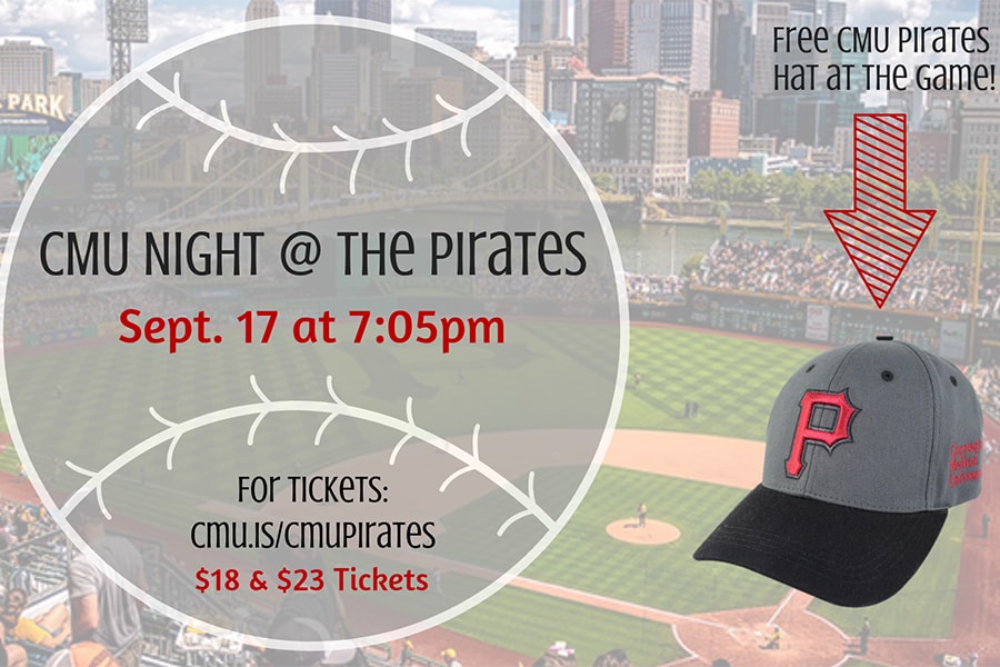 cmu night a pnc park promotional banner