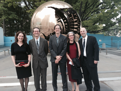 CMU Delegation at UN Sphere
