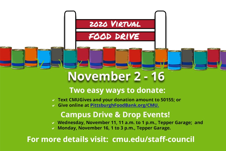 food drive flyer