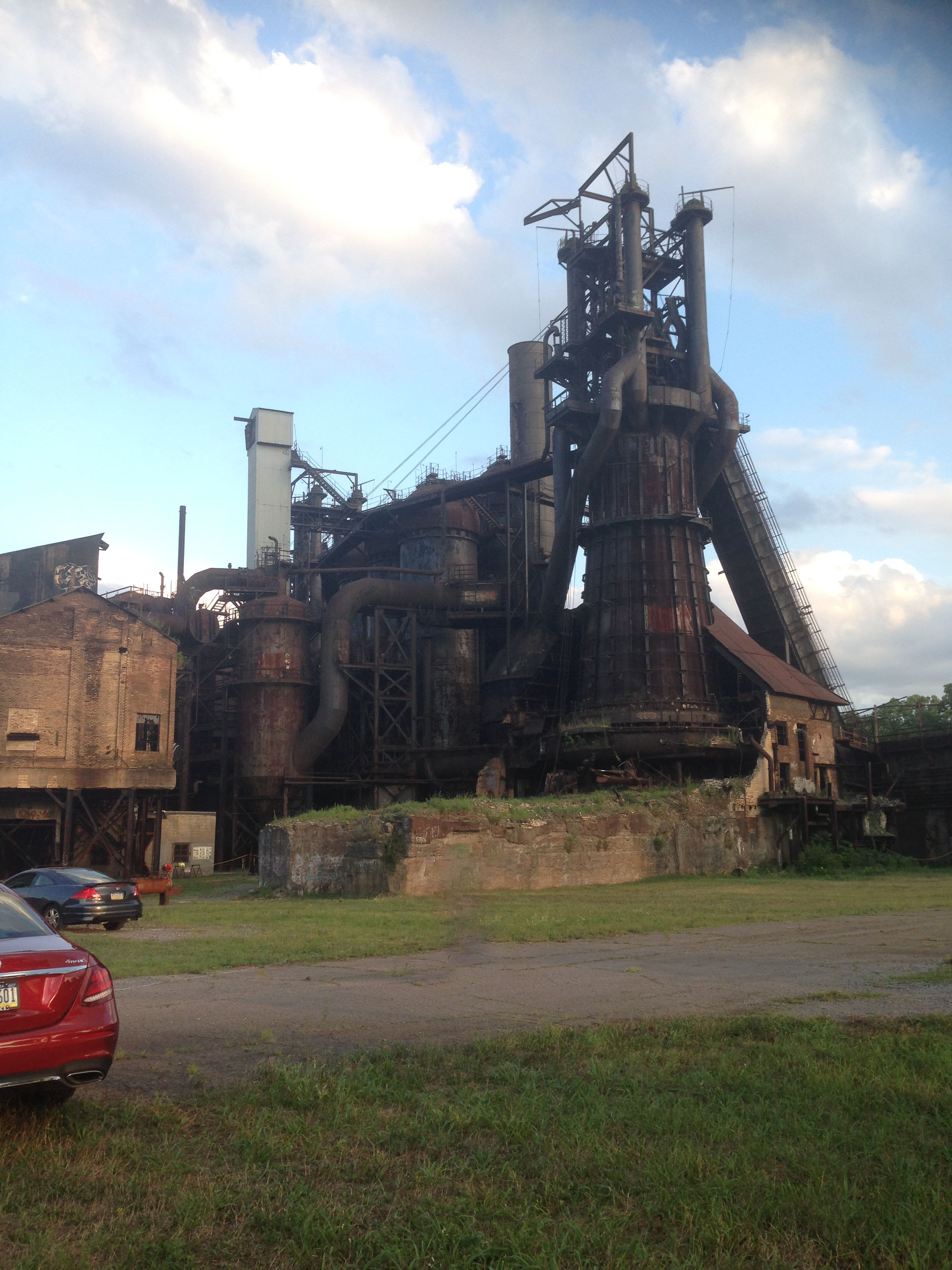 Carrie furnace steel mill.