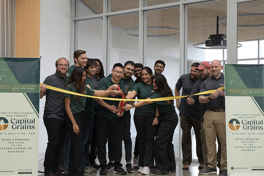 capital grains ribbon cutting ceremony