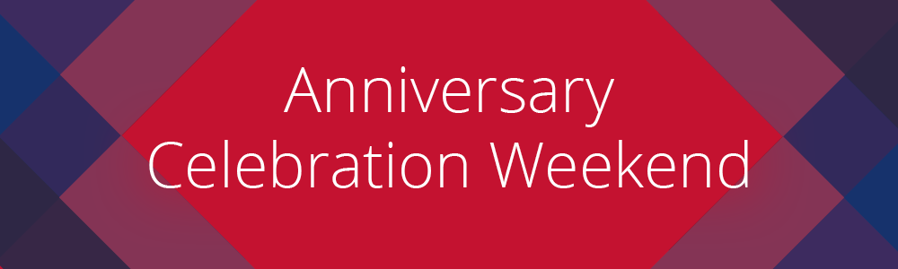 Anniversary and Campaign Weekend section banner