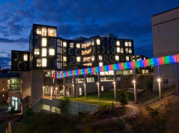 Randy Pausch Bridge at Night