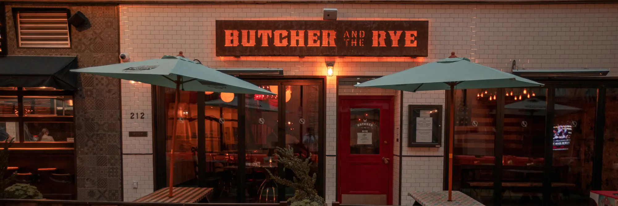 Photo of the downtown restaurant, Butcher and the Rye.