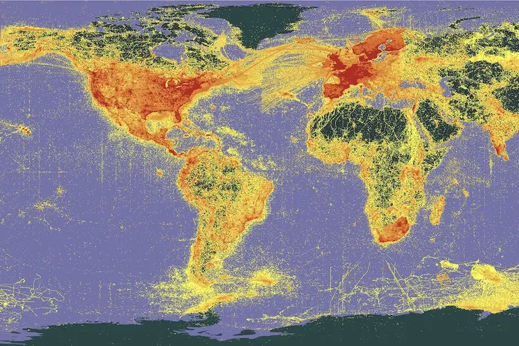 bio diversity map of the world