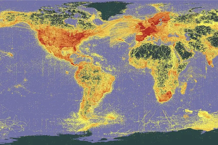 bio diversity map of the world