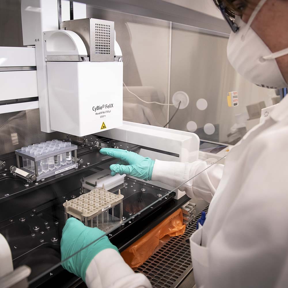 A photo of the Tartan Testing lab